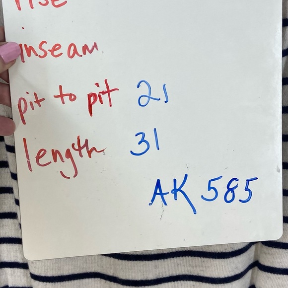 Talula Cashmere Angora Striped Sweater Heathered Ivory Black Womens XS - Picture 6 of 6